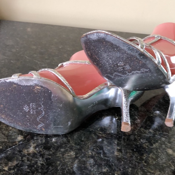 Nina silver sandal heel - Picture 5 of 8